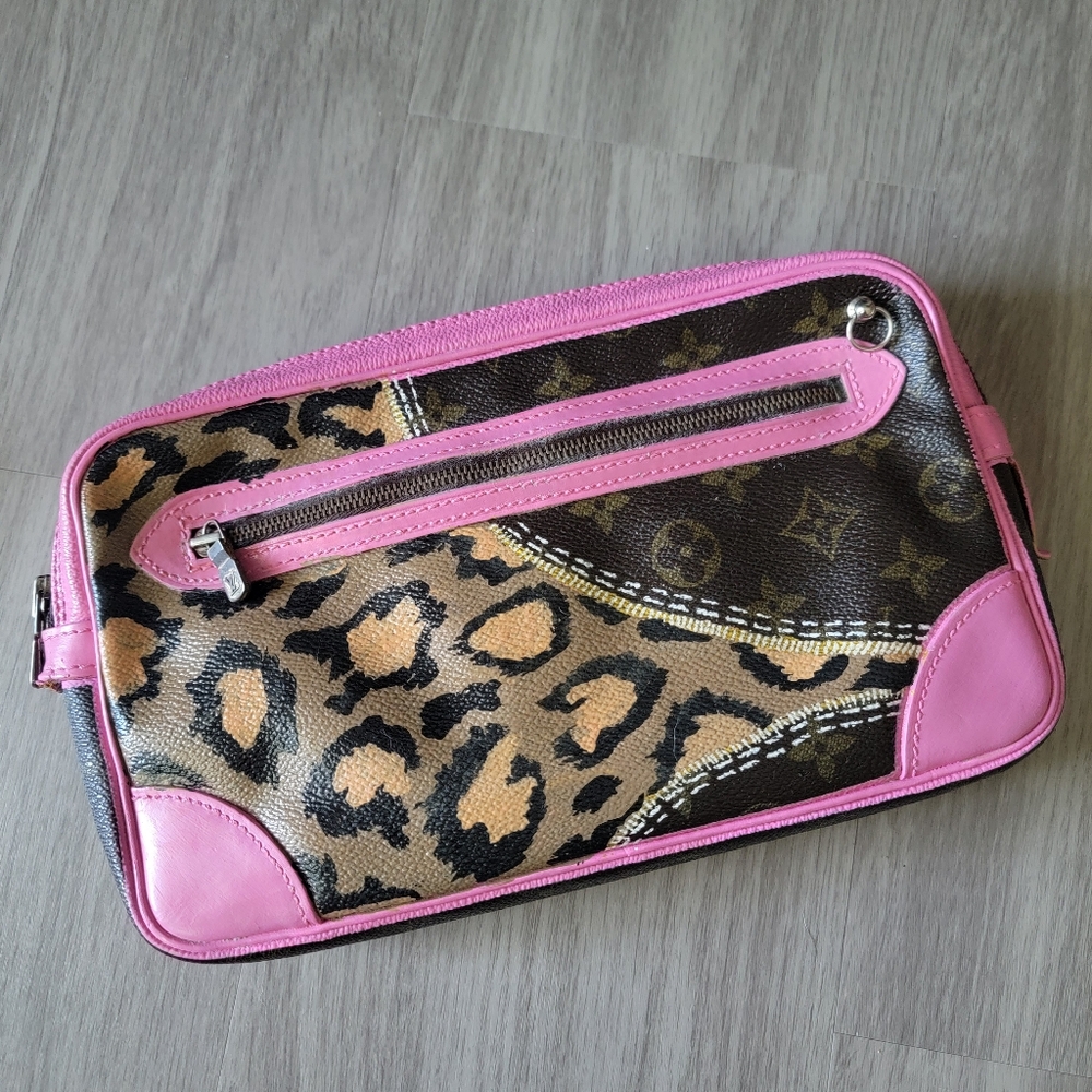SALE🎉 RARE Authentic LV Marly Draggone clutch bag To Crossbody - Picture 5 of 15